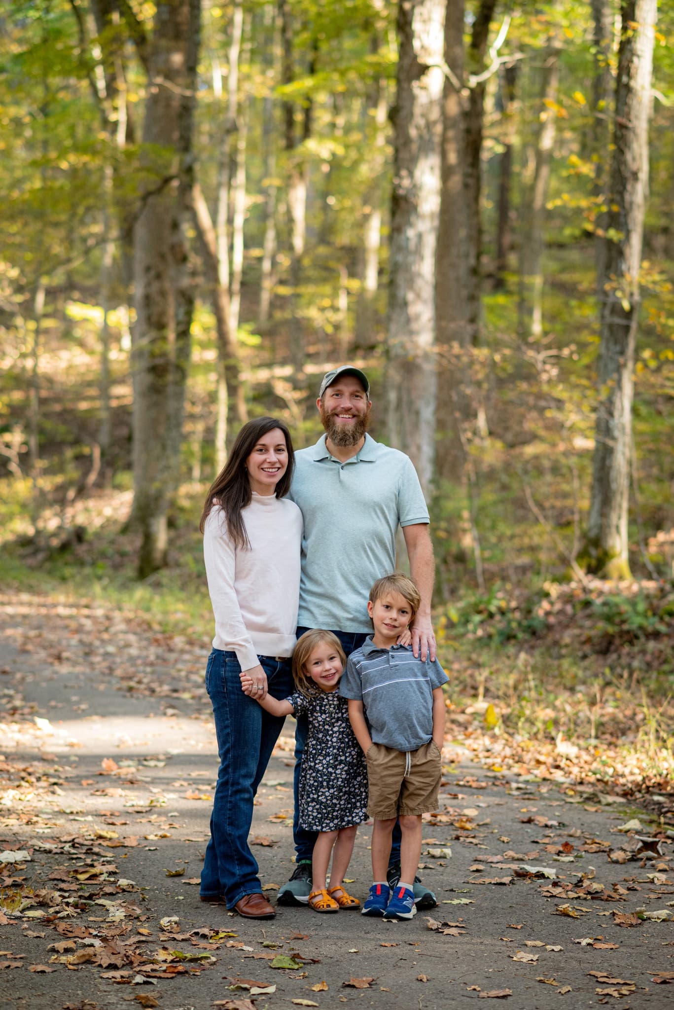 Dr. R. S. Porter with his wife and children, the Huntsville native behind Functional Chiropractic